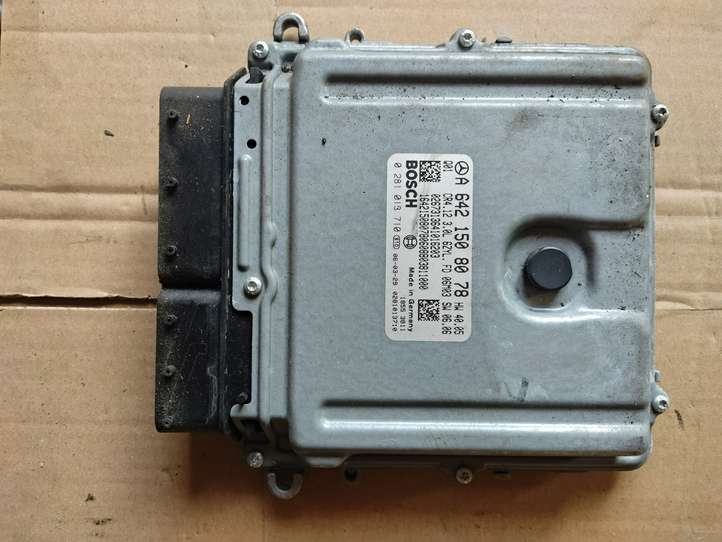Mercedes-Benz CLK A209,C209 (2002 - 2009)  A6421508078 Блок управления двигателем ECU