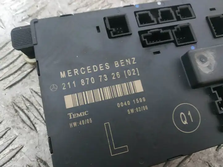 Mercedes-Benz E W211 (2002 - 2009) 2118707326 Блок управления дверью — фото 6