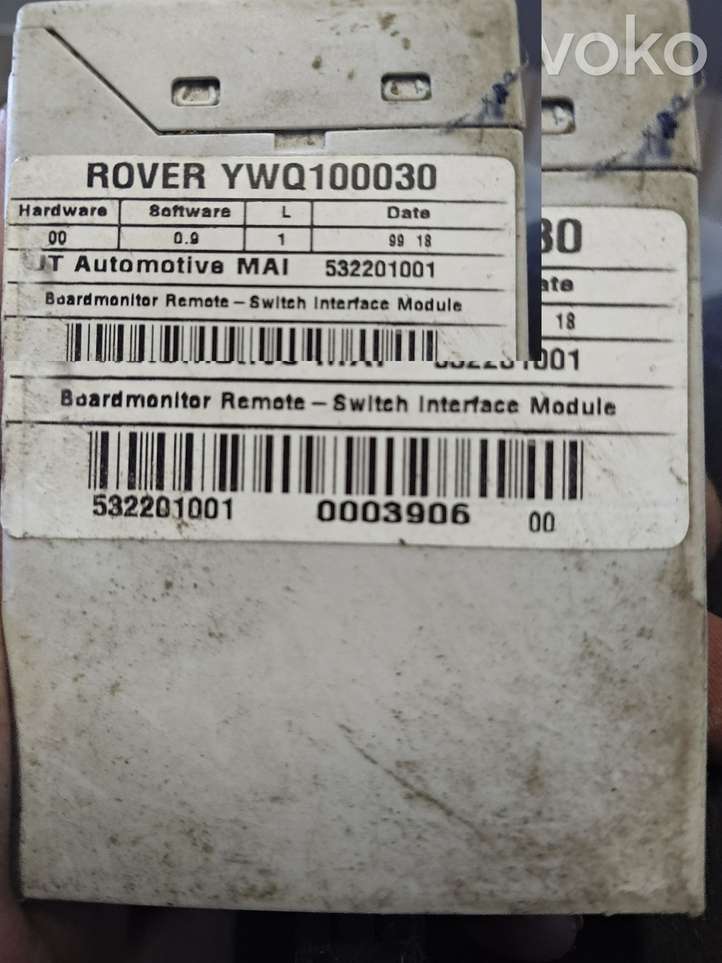 Rover 75 (1995 - 2006)  YWQ100030 Другой датчик
