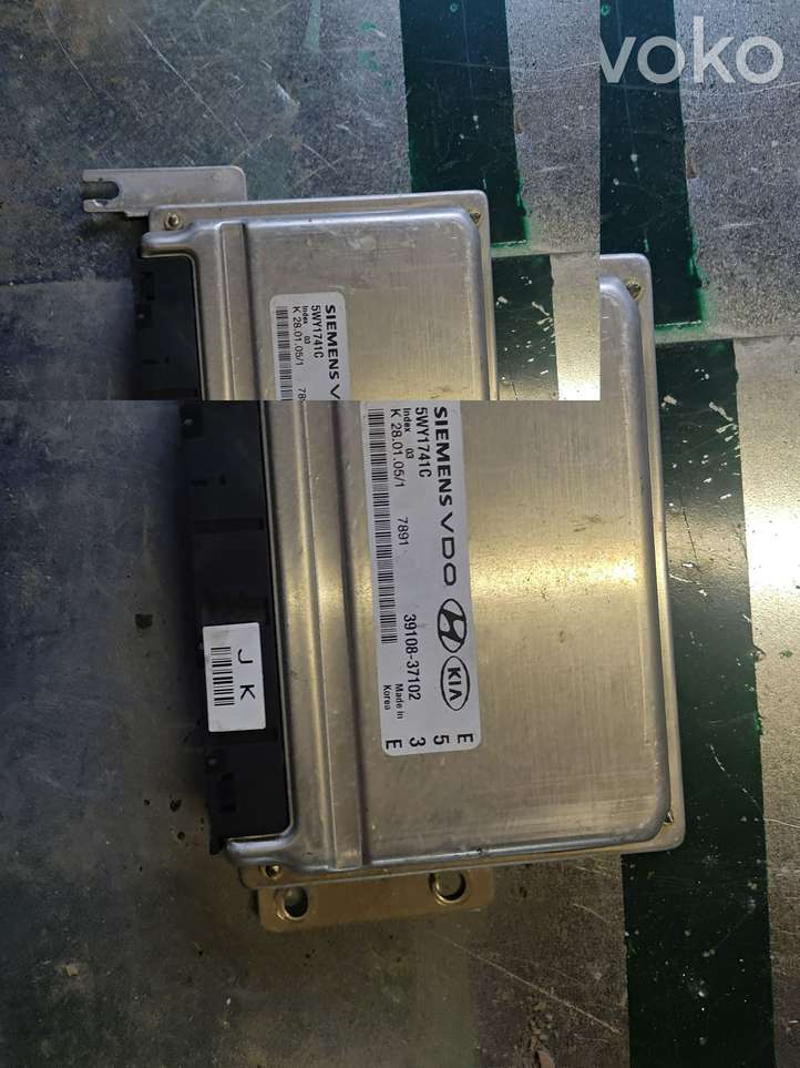 Hyundai Accent (2003 - 2006)  3910837102 Блок управления двигателем ECU