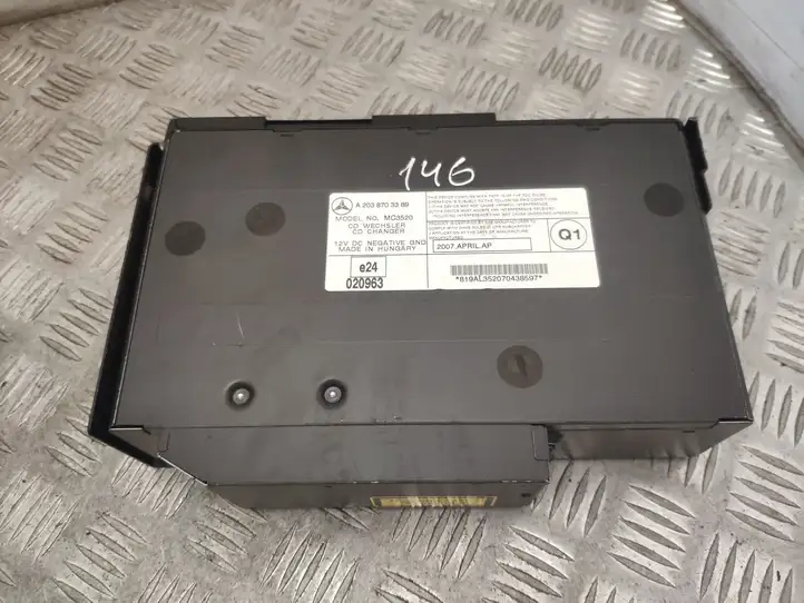 Mercedes-Benz CLK A209,C209 (2002 - 2009) A2038703389 CD/DVD чейнджер — фото 4