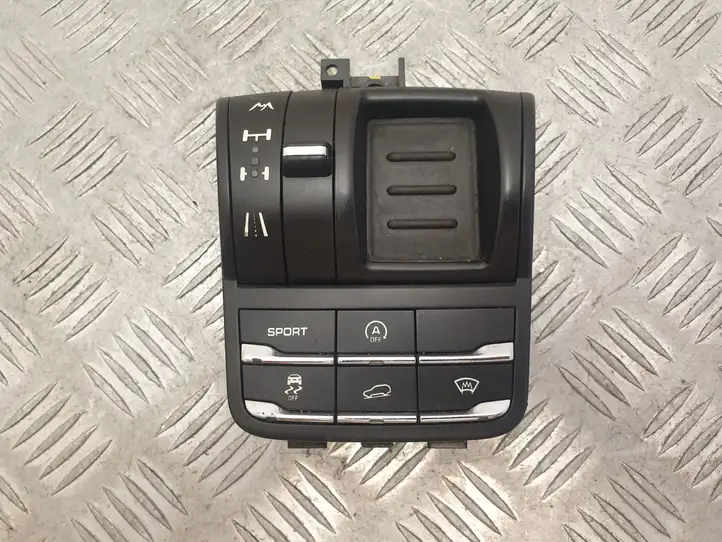 Porsche Cayenne (92A) (2011 - 2017) 7P5927521R Блок кнопок на панели — фото 1