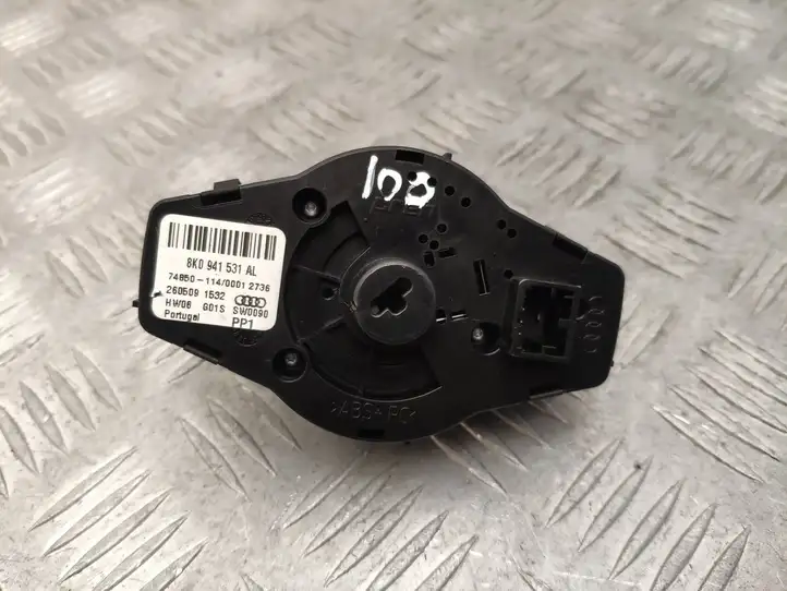 Audi A5 8T 8F (2007 - 2011) 8K0941531AL Включатель фонарей — фото 3
