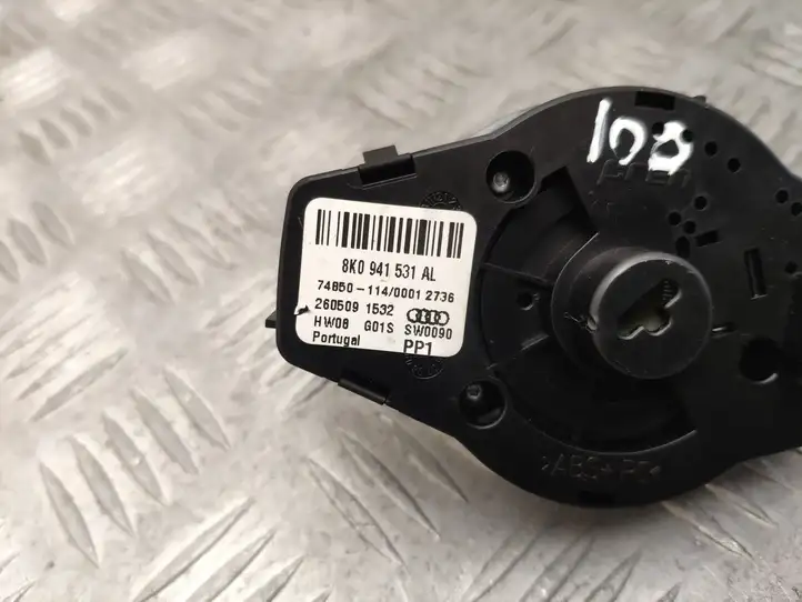 Audi A5 8T 8F (2007 - 2011) 8K0941531AL Включатель фонарей — фото 4