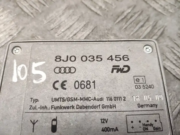 Audi A5 8T 8F (2007 - 2011) 8J0035456 Усилитель антенны — фото 4