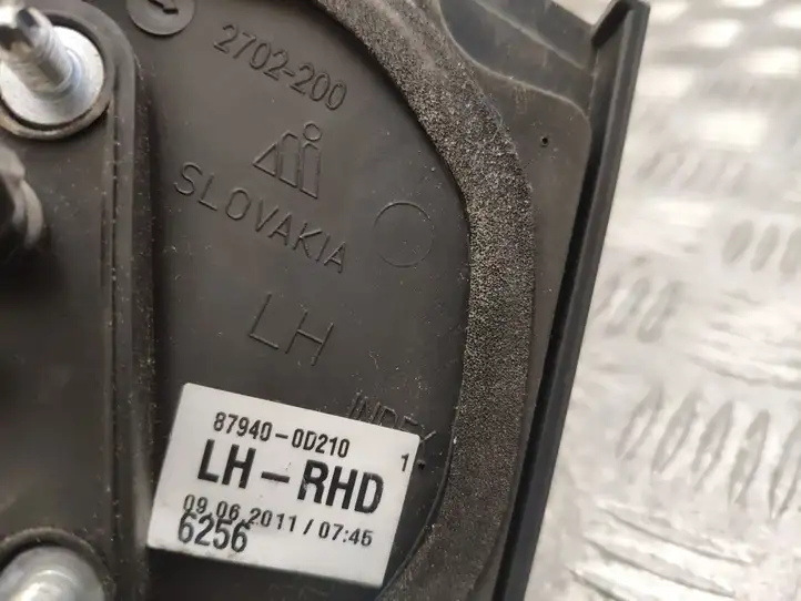 Toyota Yaris (2005 - 2009) 879400D210 Боковое зеркало с электроприводом — фото 7