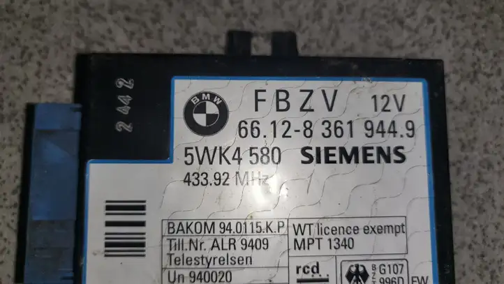 BMW 7 E65 E66 (2001 - 2008) 66128361944 Прочие блоки управления — фото 4
