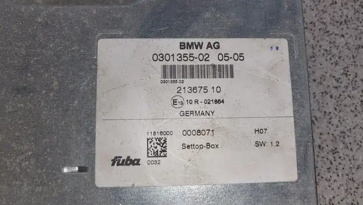 BMW 7 E65 E66 (2001 - 2008) 0301355 Модуль управления видео — фото 4
