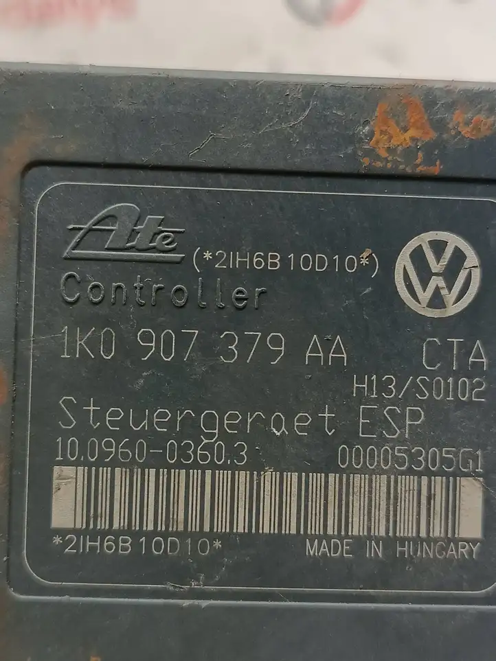 Volkswagen Touran I (2003 - 2010) 1K0907379AA ABS блок — фото 4