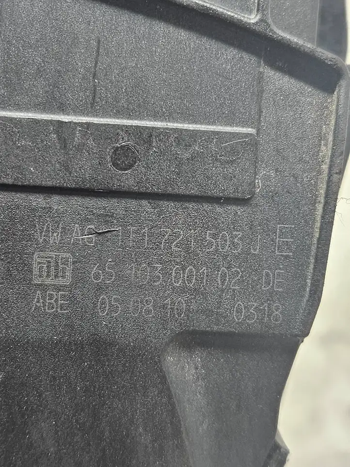 Volkswagen Touran I (2003 - 2010) 1T1721503J Педаль акселератора — фото 6