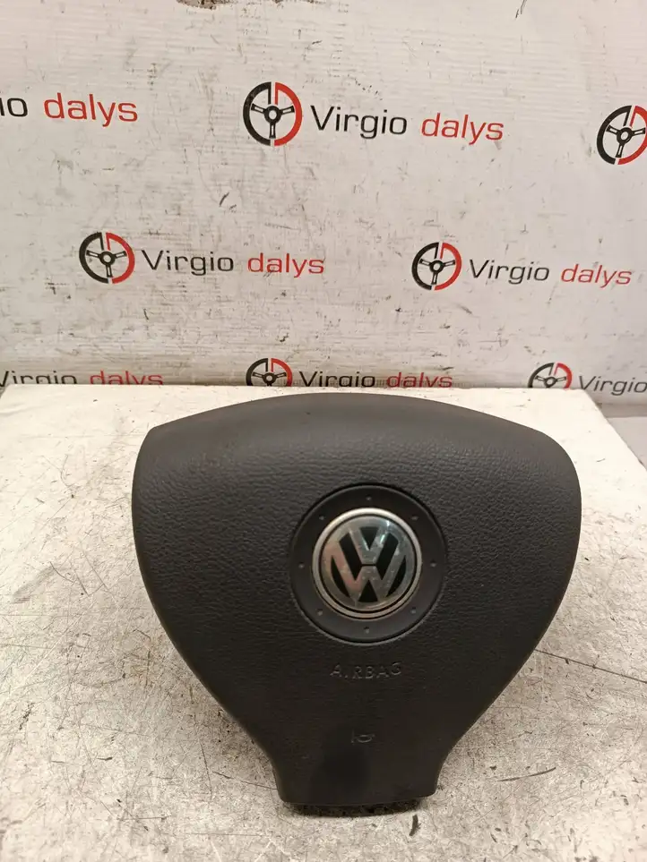 Volkswagen Golf Plus (2004 - 2008) 1K08802018 Подушка безопасности руля — фото 1