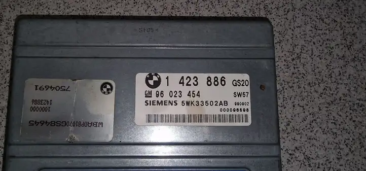 BMW 5 E39 (1996 - 2003) 1423886 Модуль комфорта — фото 2