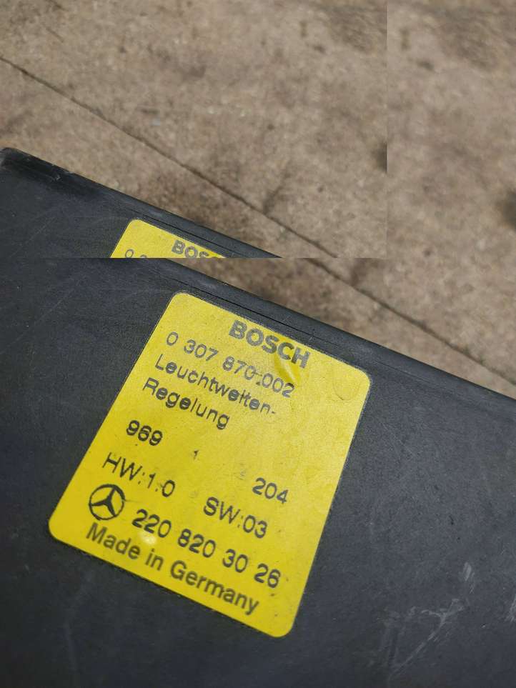 Mercedes-Benz S W220 (1998 - 2006)  2208203026 Блок управления Xenon