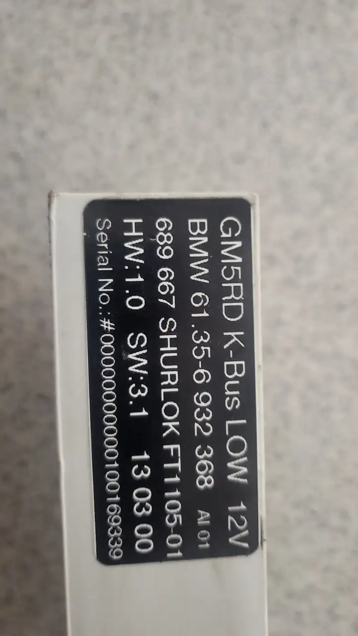 BMW 3 E46 (1998 - 2005) 61356932368 Модуль комфорта — фото 4