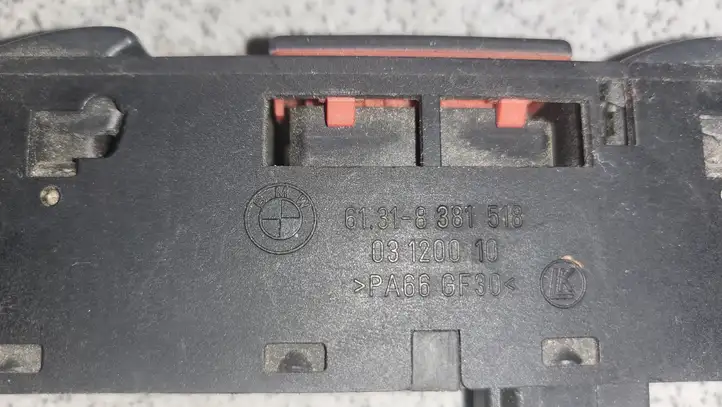 BMW 3 E46 (1998 - 2005) 61318381518 Кнопка стеклоподъемников — фото 3