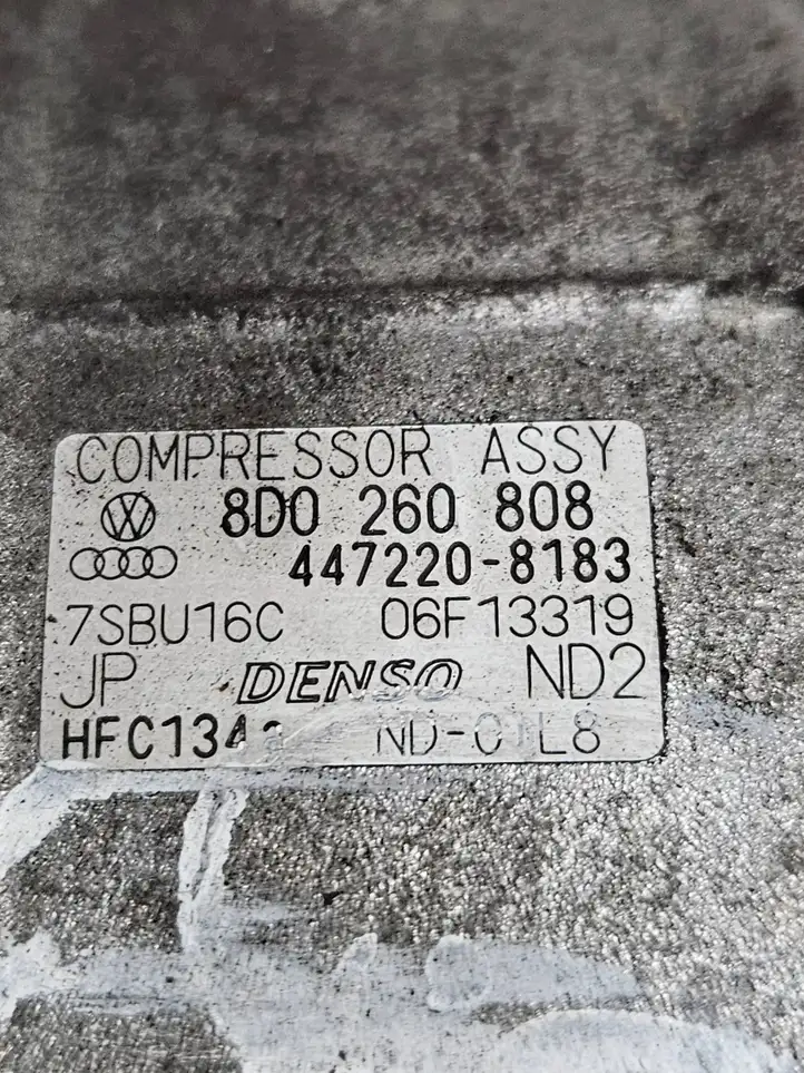 Volkswagen PASSAT B5.5 (2001 - 2005) 4472208183 Компрессор (насос) кондиционера воздуха — фото 7
