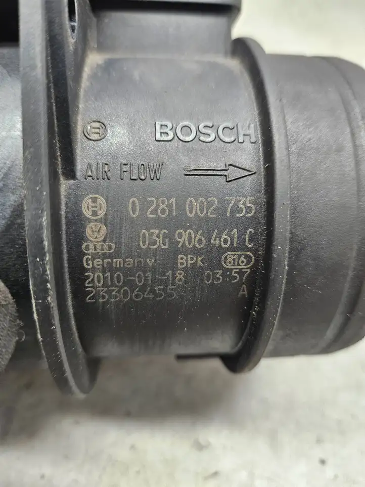 Volkswagen PASSAT B6 (2005 - 2010) 03G906461C Датчик массового расхода воздуха — фото 5