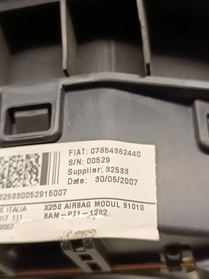 Peugeot Boxer (2002 - 2006) 07854362440 Подушка безопасности руля — фото 2