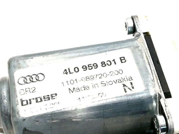 Audi Q7 (2005 - 2009)  4L0959801B электродвигатель переднего стеклоподъемника