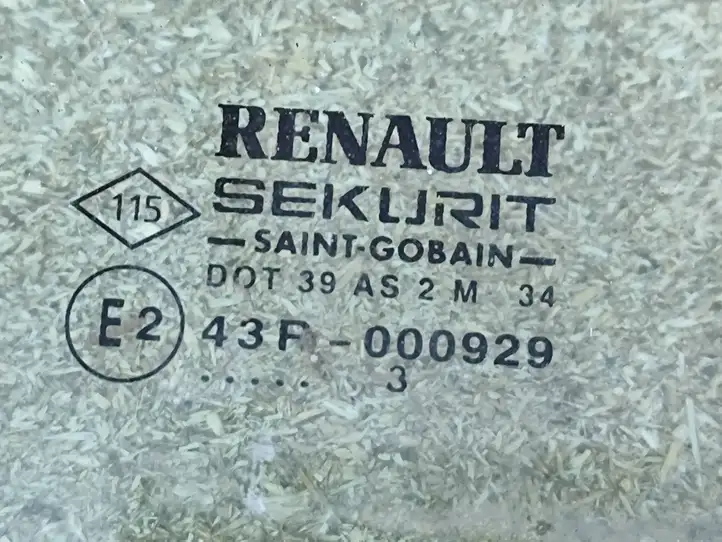 Renault Espace - Grand espace IV (2004 - 2014) 43R000929 Стекло передней двери — фото 2