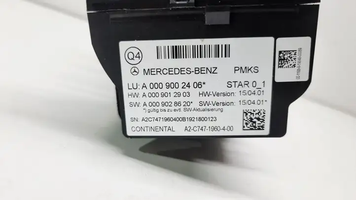 Mercedes-Benz SL R231 (2012 - 2019) A0009002406 Вакуумный насос центрального замка — фото 4