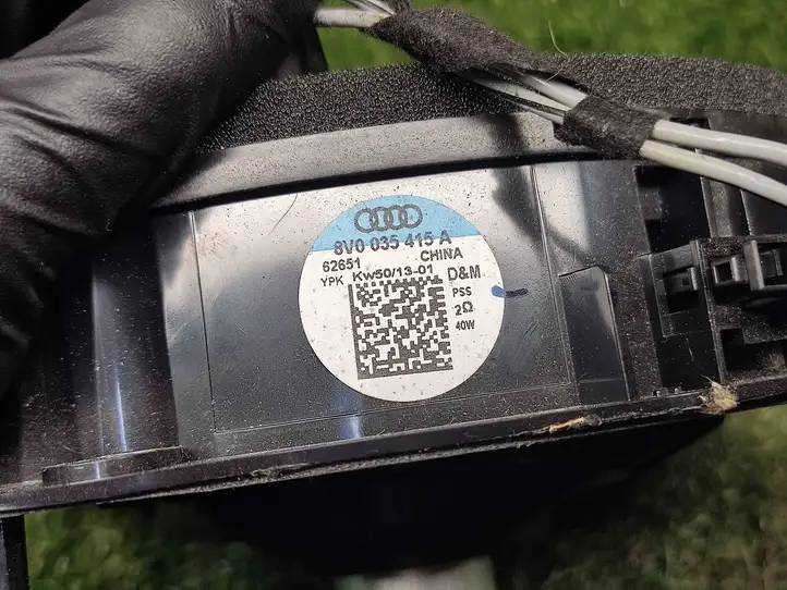 Audi A3/S3 8V (2012 - 2016) 8V0035415A Динамики передних дверей — фото 2