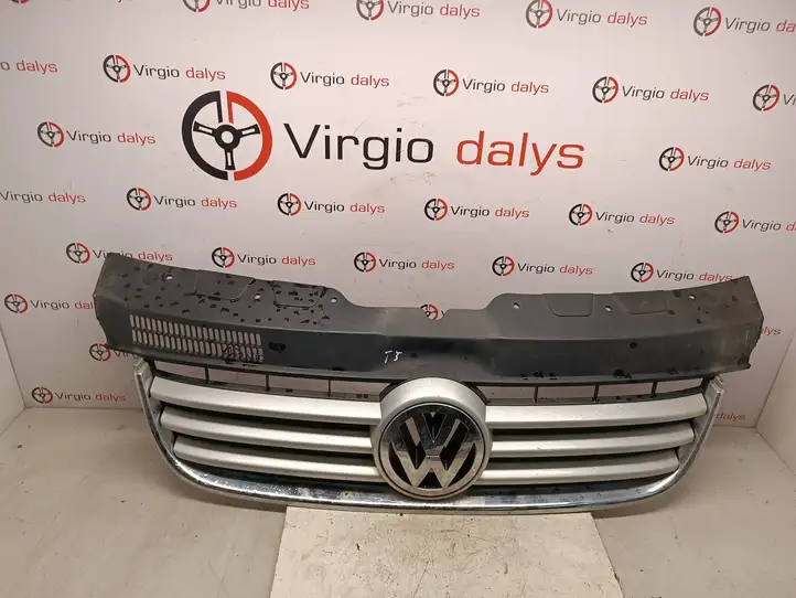 Volkswagen Transporter - Caravelle T5 (2003 - 2009) 7h5807101 Верхняя решетка радиатора — фото 1