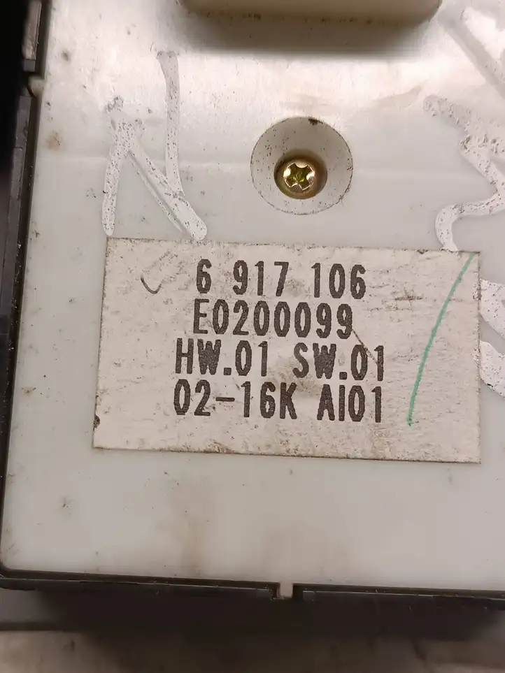 BMW 7 E65 E66 (2001 - 2008) 6917106 Кнопка стеклоподъемников — фото 3