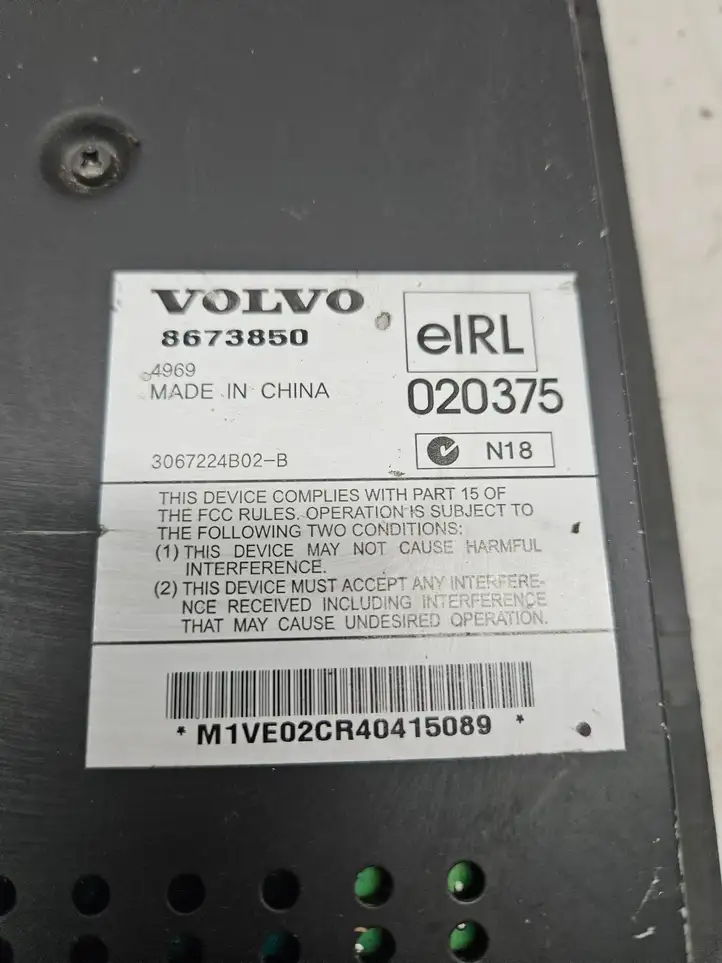 Volvo XC90 (2002 - 2006) 8673850 Усилитель звука — фото 5