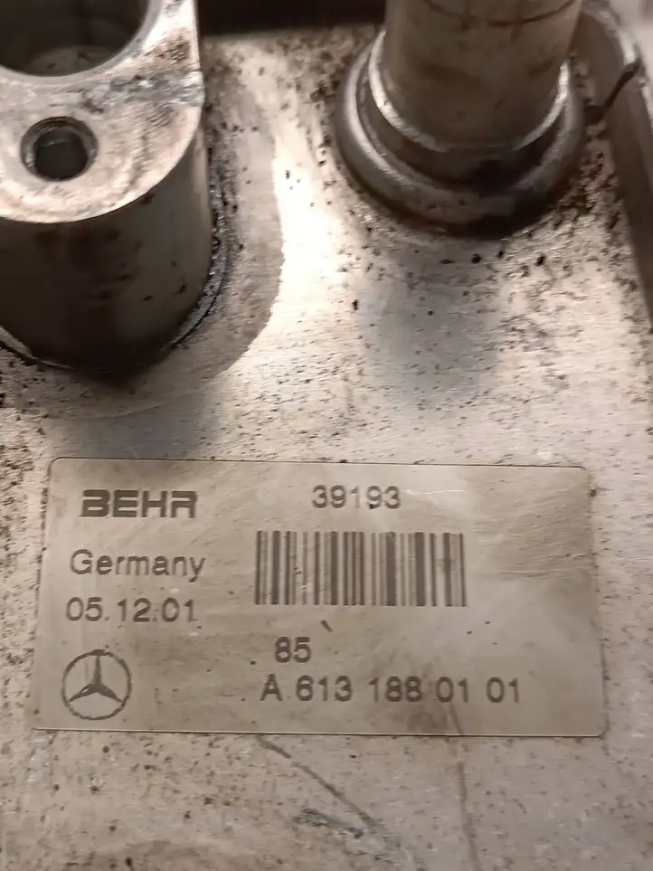 Mercedes-Benz ML W163 (1997 - 2005) A6131880101 Радиатор масла двигателя — фото 4