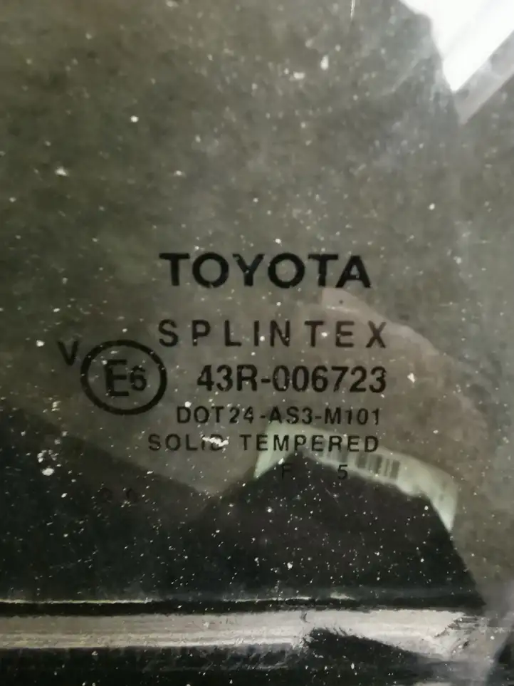 Toyota Avensis T250 (2006 - 2009) Стекло задней двери — фото 2