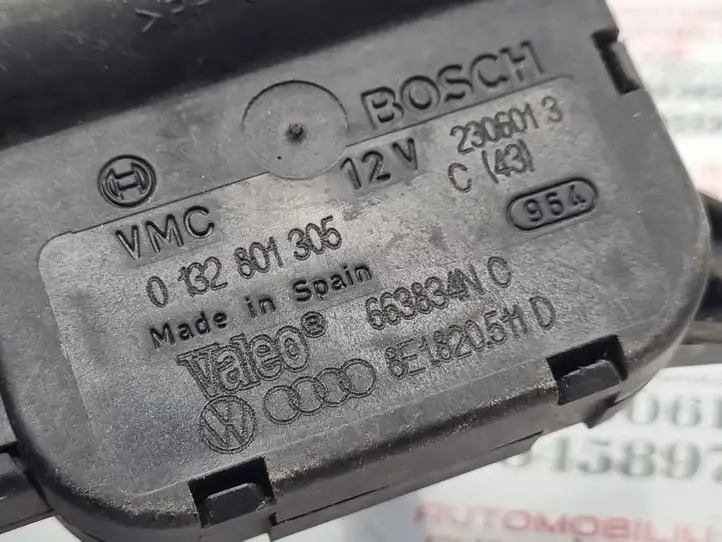 Audi A4 S4 B6 8E 8H (2000 - 2006) 0132801305 Двигатель задвижки потока воздуха — фото 4