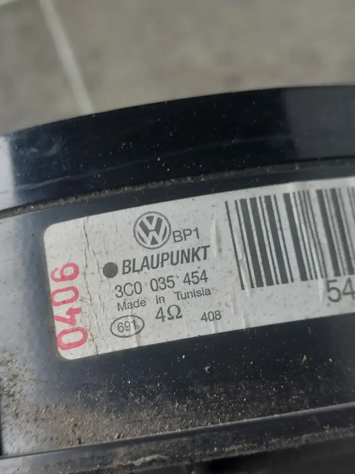 Volkswagen PASSAT B6 (2005 - 2010) 3C0035454 Динамики передних дверей — фото 2