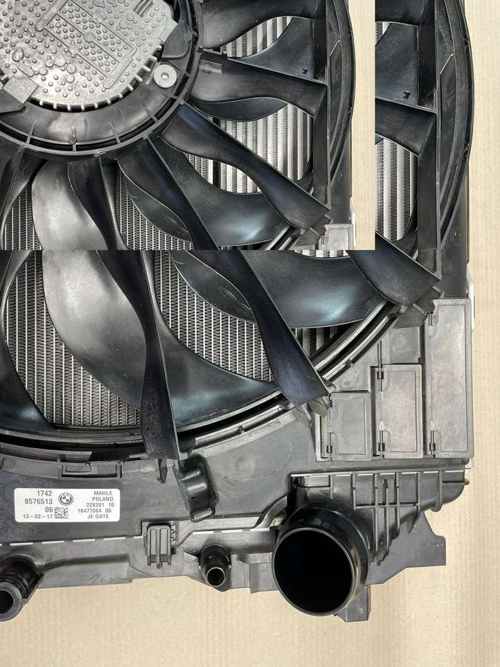 BMW 5 G30 G31 (2016 - )  857653 Радиатор охлаждения кондиционера воздуха