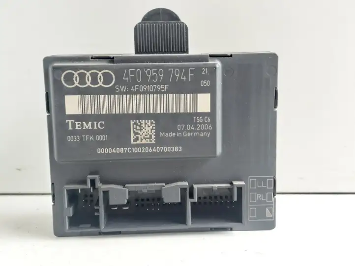 Audi A6 S6 C6 4F (2004 - 2008) 4F0959794F Блок управления дверью — фото 1