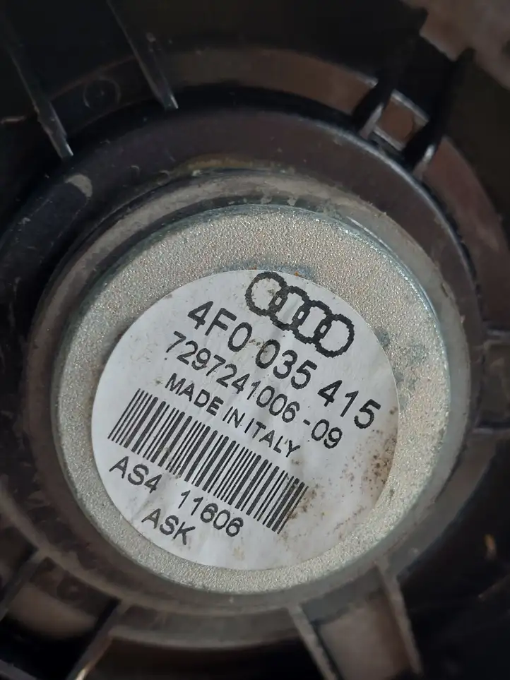 Audi A6 S6 C6 4F (2004 - 2008) 4F0035415 Динамики задних дверей — фото 4