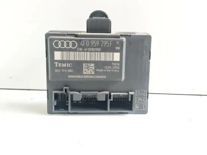 Audi A6 S6 C6 4F (2004 - 2008) 4F0959795F Блок управления дверью — фото 1