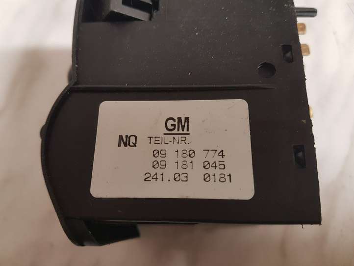 Opel Astra (1998 - 2004)  09180774 Включатель фонарей