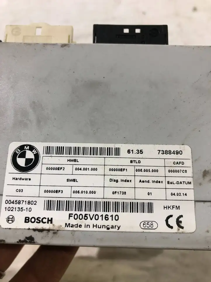 BMW X5 F15 (2013 - 2017) 7388490 Блок управления крышкой багажника — фото 3
