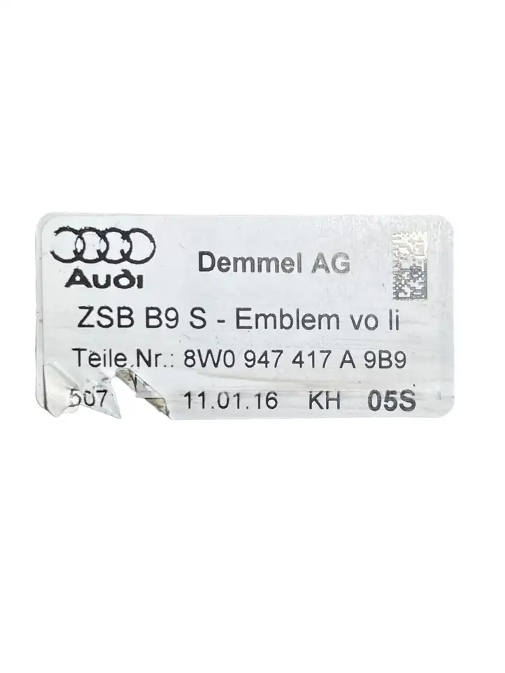 Audi A4 S4 B9 (2015 - 2019) 8W0947417A Внутренняя отделка переднего порога — фото 3