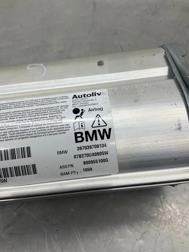 BMW 5 E60 E61 (2004 - 2010) 397039708134 Подушка безопасности пассажира — фото 6