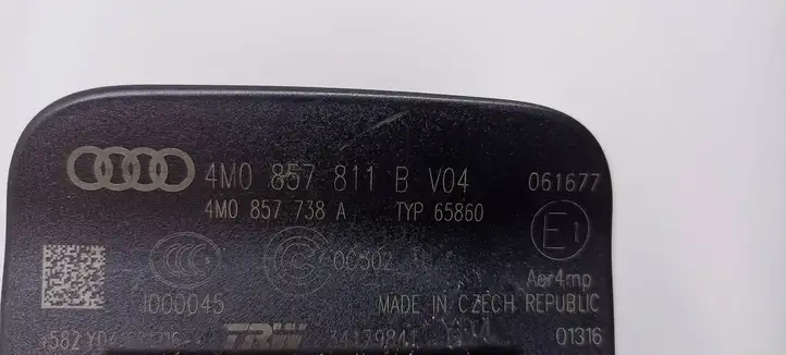 Audi Q7 4M (2015 - ) 4M0857738A Ремень безопасности 3-го ряда — фото 5