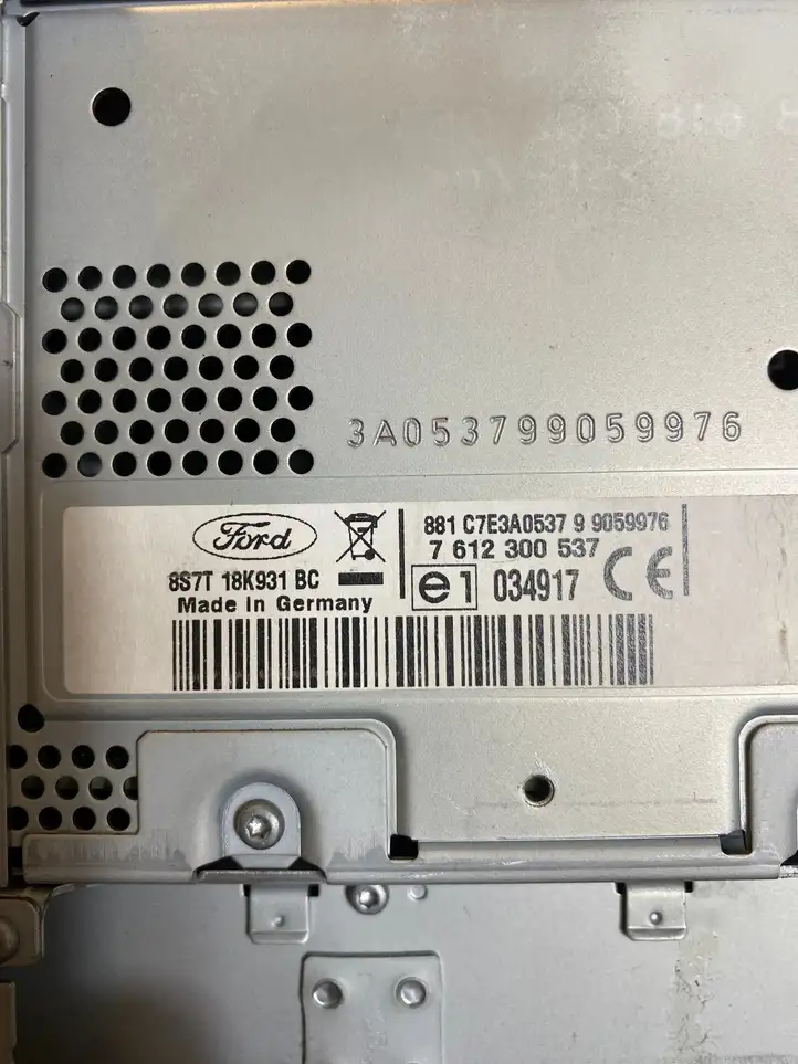 Ford Galaxy (2006 - 2010) 8S7T18K931BC Магнитола / мультимедийная система — фото 4