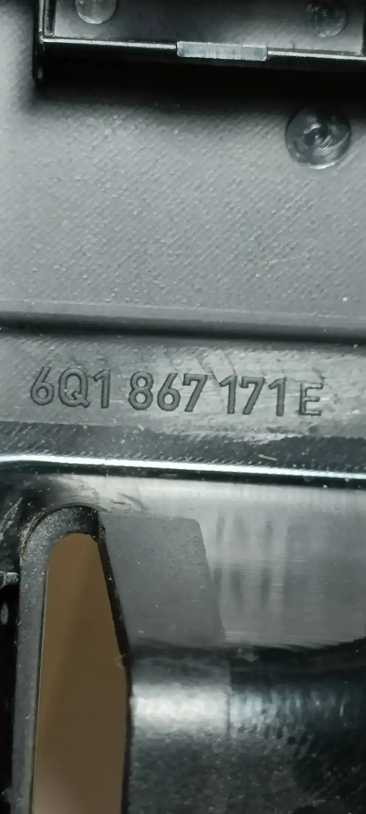 Volkswagen Polo (2005 - 2009) 6Q1867171E Накладка кнопки стеклоподъемника — фото 3