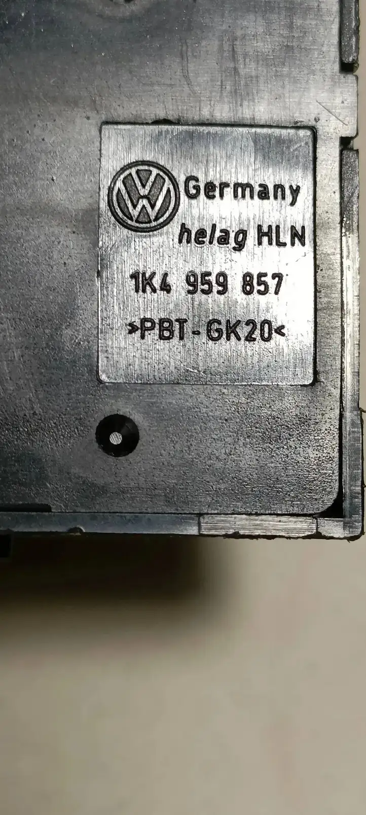 Volkswagen PASSAT B6 (2005 - 2010) 1K4959857 Блок кнопок стеклоподъемников — фото 3