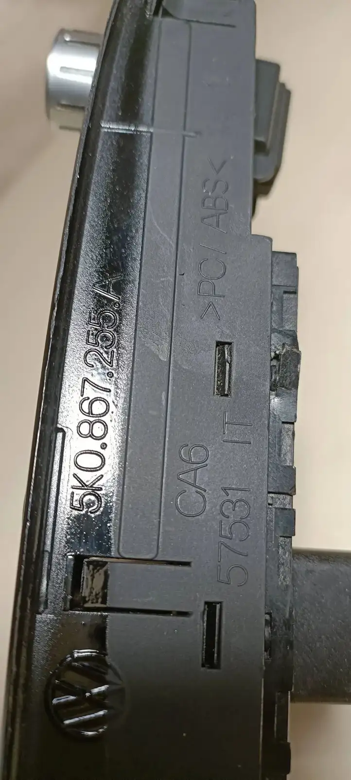 Volkswagen Golf VI (2009 - 2013) 5K0867255A Накладка кнопки стеклоподъемника — фото 8