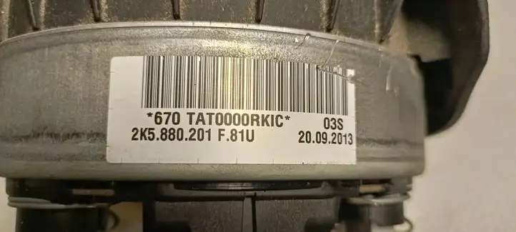 Volkswagen Caddy (2010 - 2015) 2K5880201F Подушка безопасности руля — фото 5