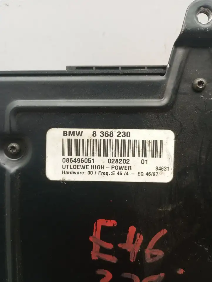 BMW 3 E46 (1998 - 2005) 086496051 Усилитель звука — фото 4
