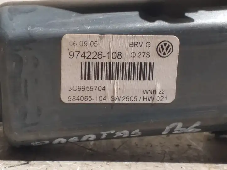 Volkswagen PASSAT B6 (2005 - 2010) 3C9959704 Стеклоподъемник задней двери — фото 3