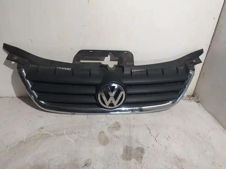 Volkswagen Touran I (2003 - 2010) 1T0853651 Верхняя решетка радиатора — фото 1